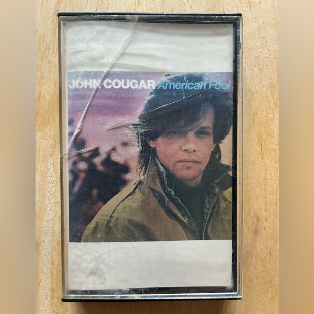 John Cougar American Fool 1982 Cassette Tape